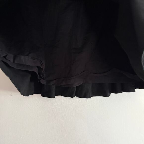 Y2K Vintage SAKS FIFTH AVENUE | Black Soft Suede Skater Skirt | Size Small - Picture 3 of 6